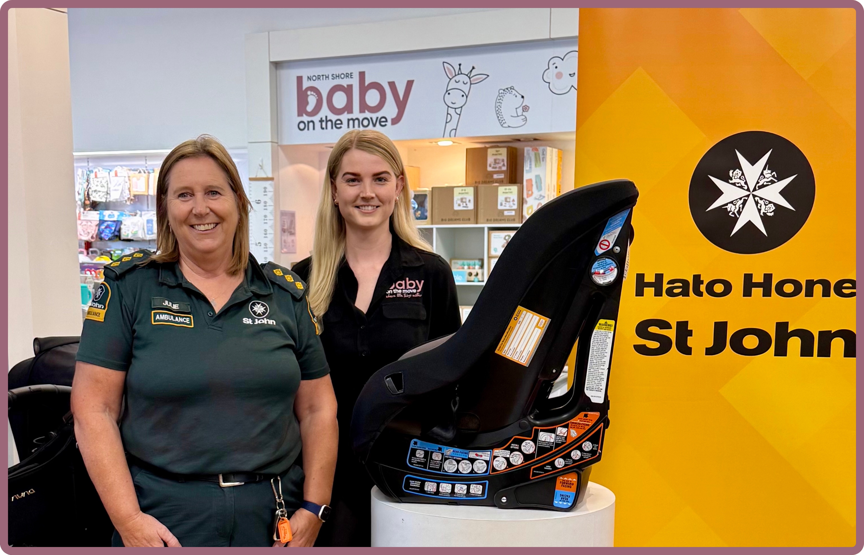 Car Seat Identification Stickers